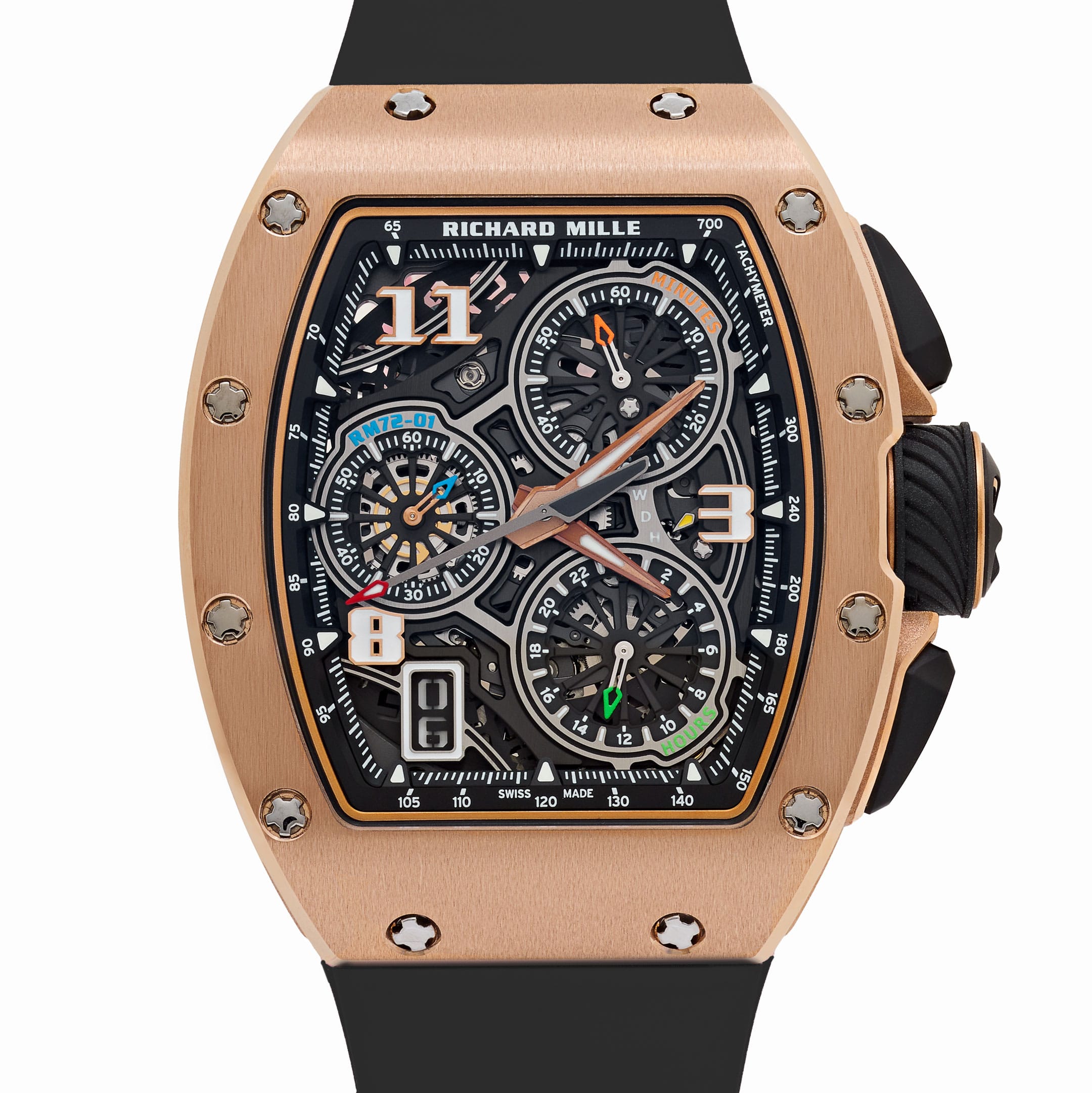 Richard Mille RM 72-01 Lifestyle In-House Chronograph Rose Gold (2021)