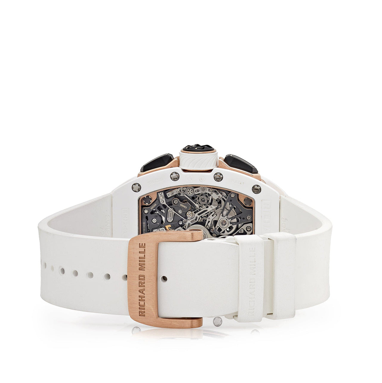 Richard Mille RM 72-01 Lifestyle In-House Chronograph White Ceramic (2023)