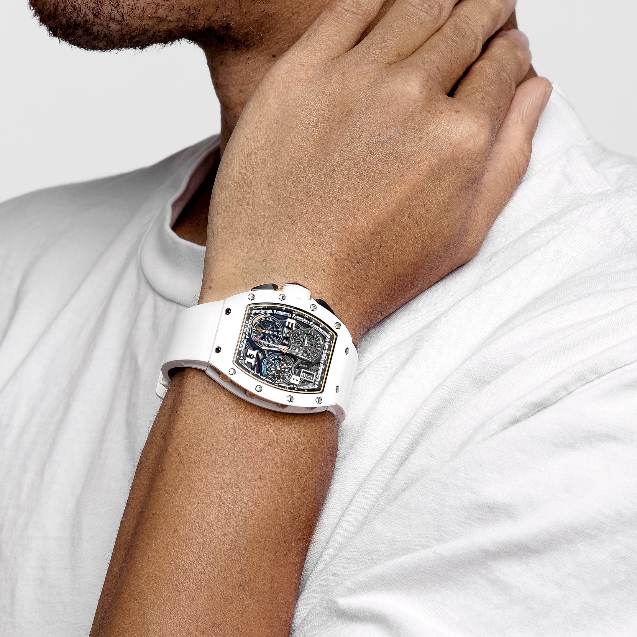 Richard Mille RM 72-01 Lifestyle In-House Chronograph White