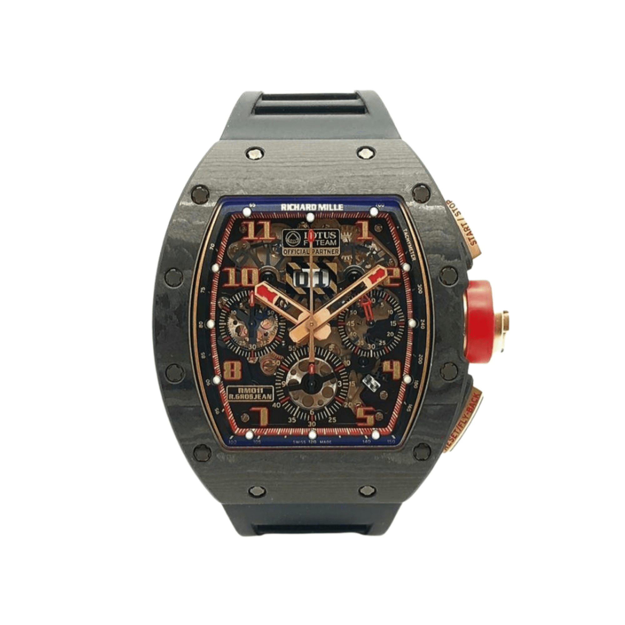 Richard Mille RM011 Romain Grosjean Lotus F1 Wrist Aficionado