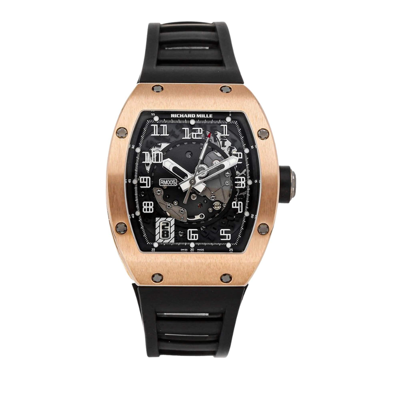 Luxury Watch Richard Mille Rose Gold RM005 Wrist Aficionado