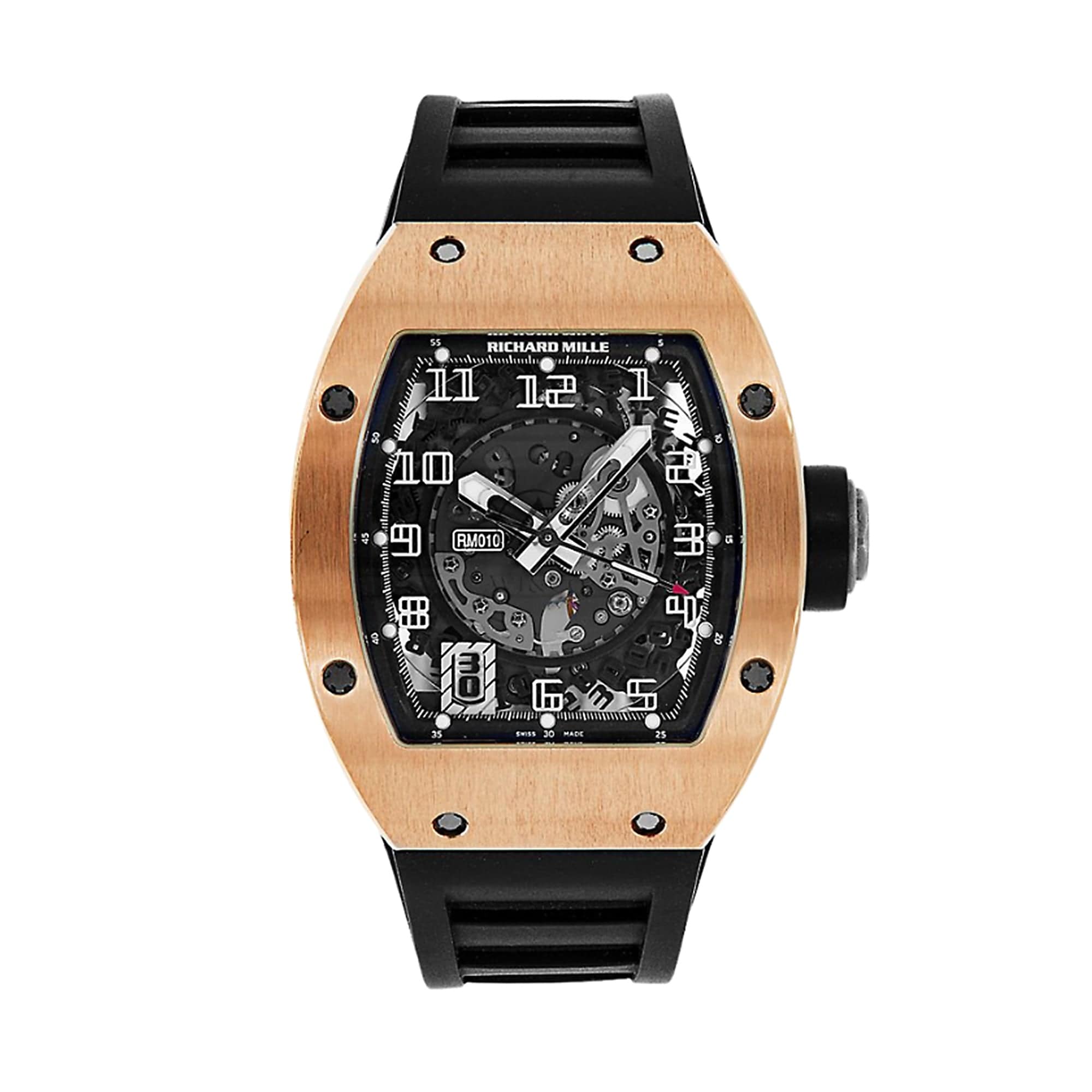 Richard Mille RM 010 Rose Gold Wrist Aficionado