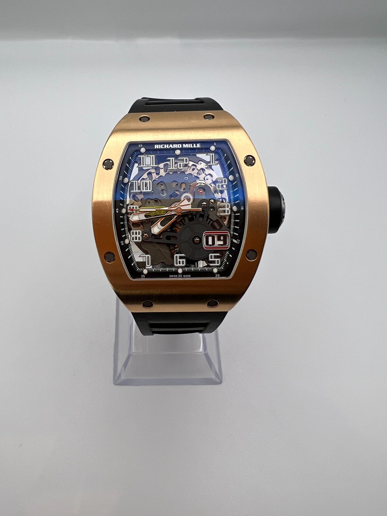 Luxury Watch Richard Mille Rose Gold RM029 Wrist Aficionado