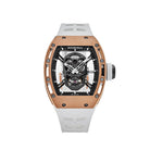 Richard Mille Skull Tourbillon Rose Gold RM 052 Wrist Aficionado