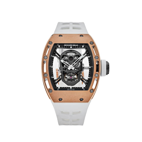 Richard Mille RM 052 Skull Tourbillon Rose Gold Wrist Aficionado