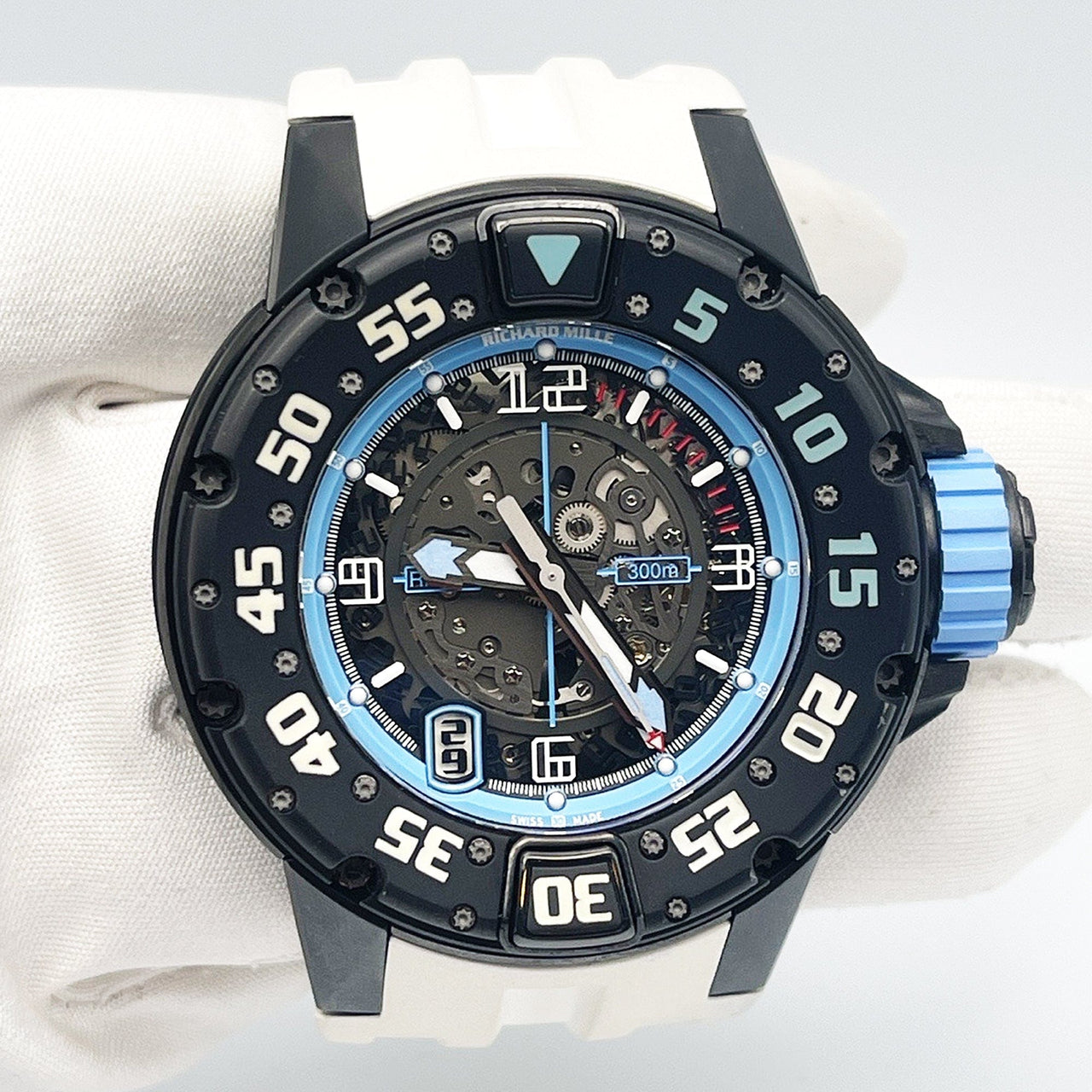 Luxury Watch Richard Mille Titanium Argentina Limited Edition RM028 Wrist Aficionado