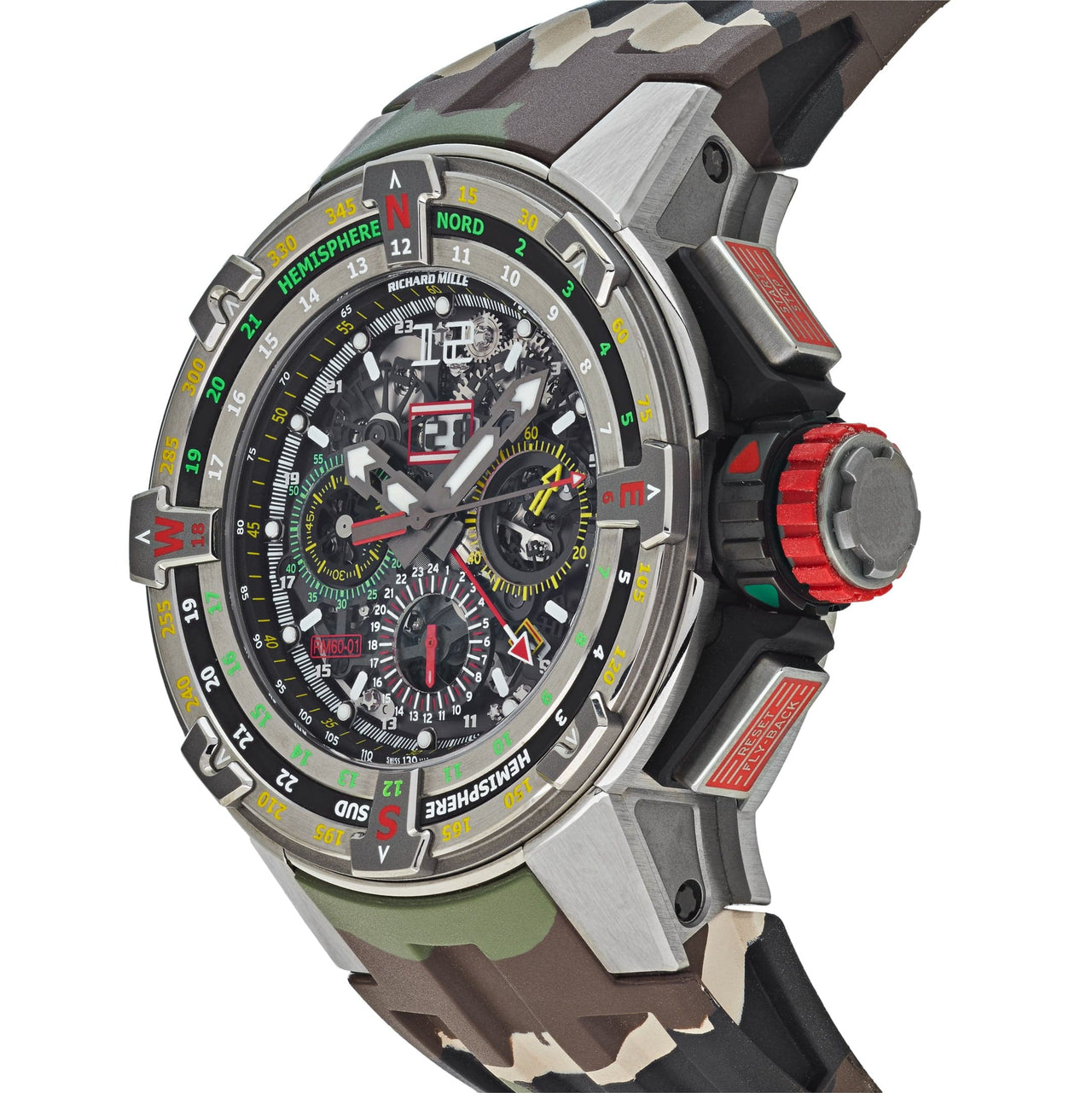 Luxury Watch Richard Mille Titanium RM 60-01 Wrist Aficionado