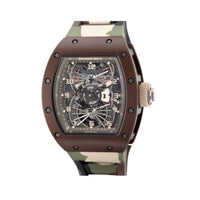 Thumbnail for Luxury Watch Richard Mille Tourbillon Aerodyne Brown Ceramic RM022 Wrist Aficionado