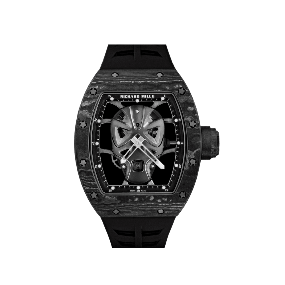 Luxury Watch Richard Mille TOURBILLON MASK Skull Edition RM52-06 Wrist Aficionado
