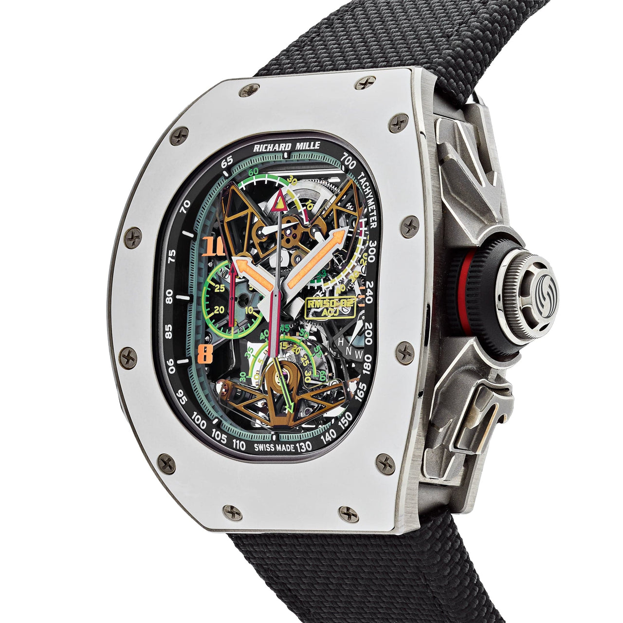 Richard Mille Tourbillon Split-Seconds Chronograph Airbus Titanium/Aluminum LE RM50-02 Wrist Aficionado
