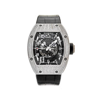 Thumbnail for Luxury Watch Richard Mille White Gold Diamond Set RM010 Wrist Aficionado