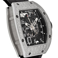 Thumbnail for Luxury Watch Richard Mille White Gold Diamond Set RM010 Wrist Aficionado