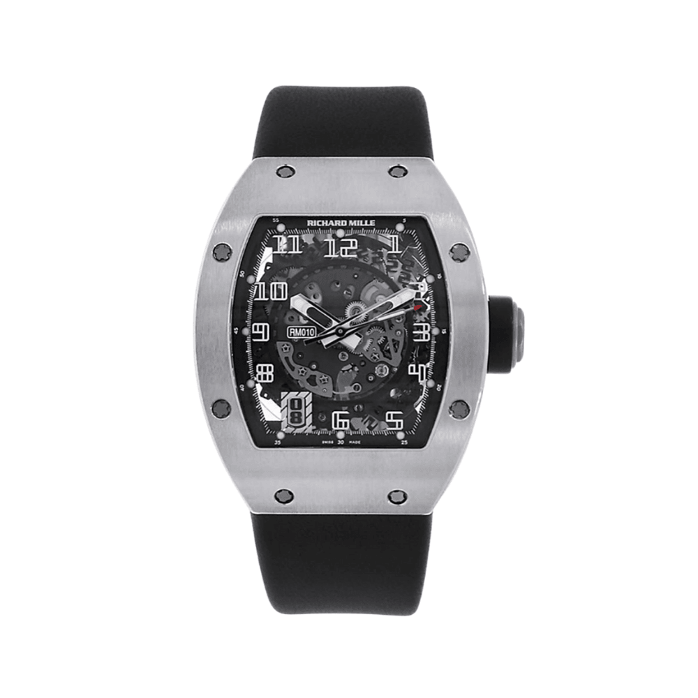 Richard Mille RM 010 White Gold Wrist Aficionado