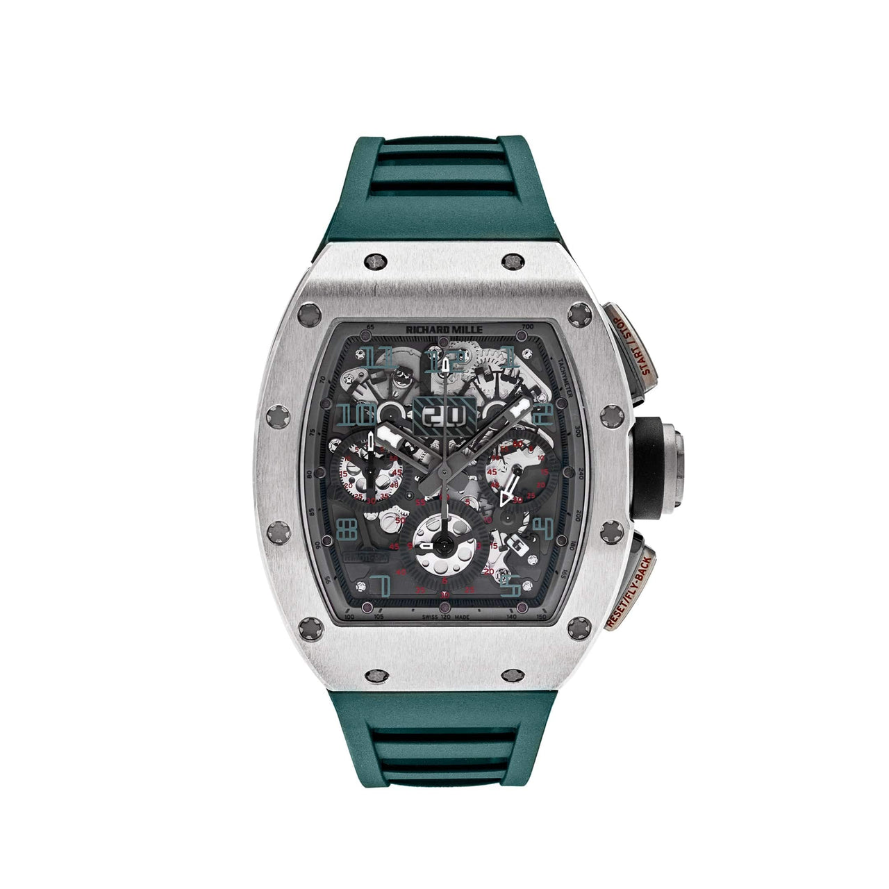 Luxury Watch Richard Mille White Gold & Titanium Polo de Deauville RM011-FM Wrist Aficionado