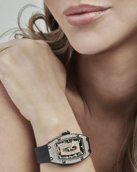 Thumbnail for Luxury Watch Richard Mille Rose Gold Carbon TPT Diamond Set RM07-01 Wrist Aficionado