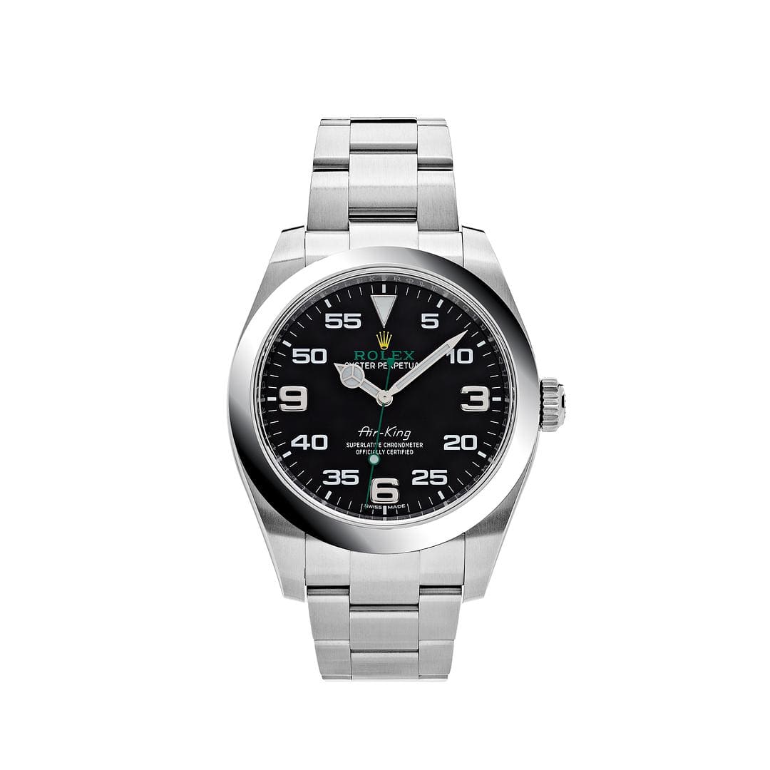 Rolex Air King 116900 Stainless Steel Black Dial