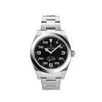 Thumbnail for Rolex Air King 116900 Stainless Steel Black Dial
