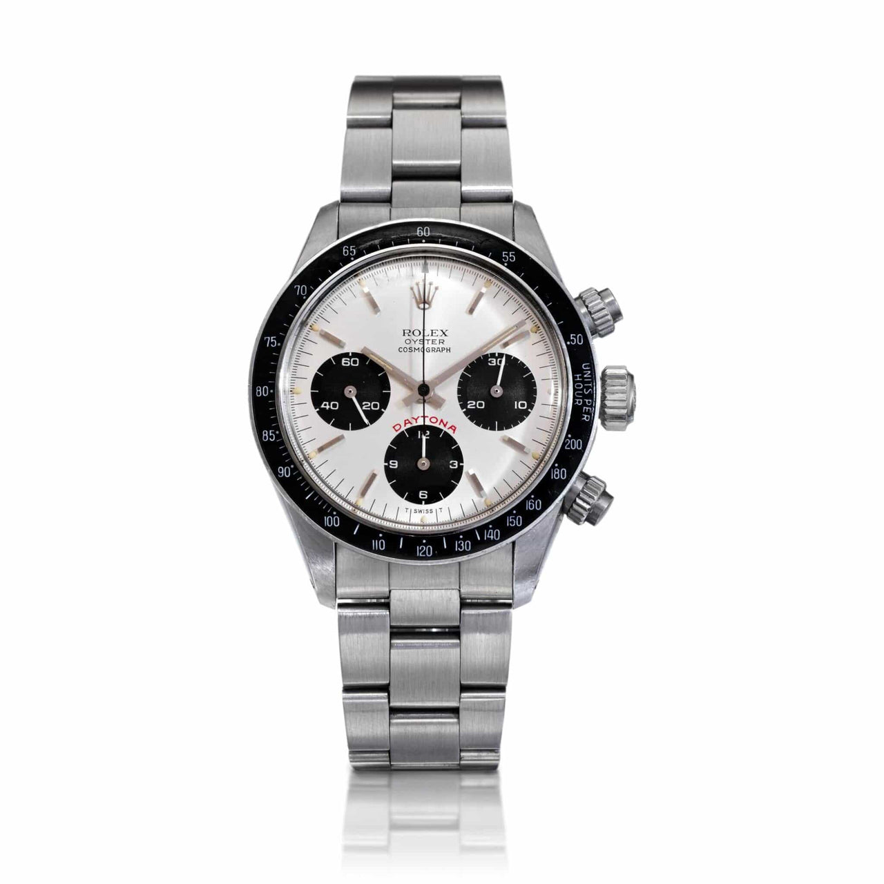 Rolex 'Big Red' Daytona Vintage 37mm Steel Silver Dial 6263 (Draft) Wrist Aficionado