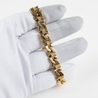 Rolex Cellini 2435 'Ladies' Yellow Gold Champagne Diamond Dial Diamond Bezel