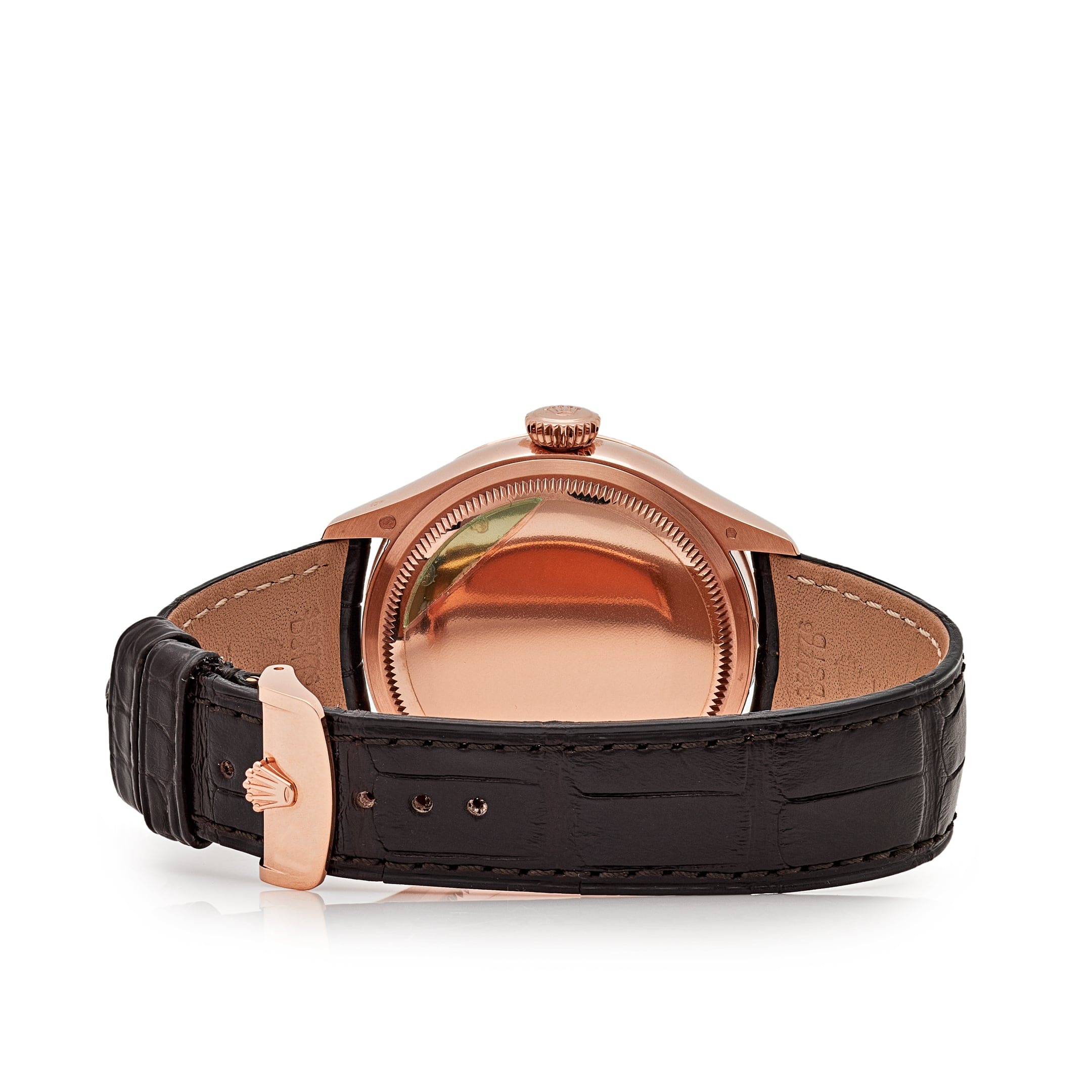 Rolex Cellini 50535 Rose Gold White Dial Moon Phase – Wrist Aficionado