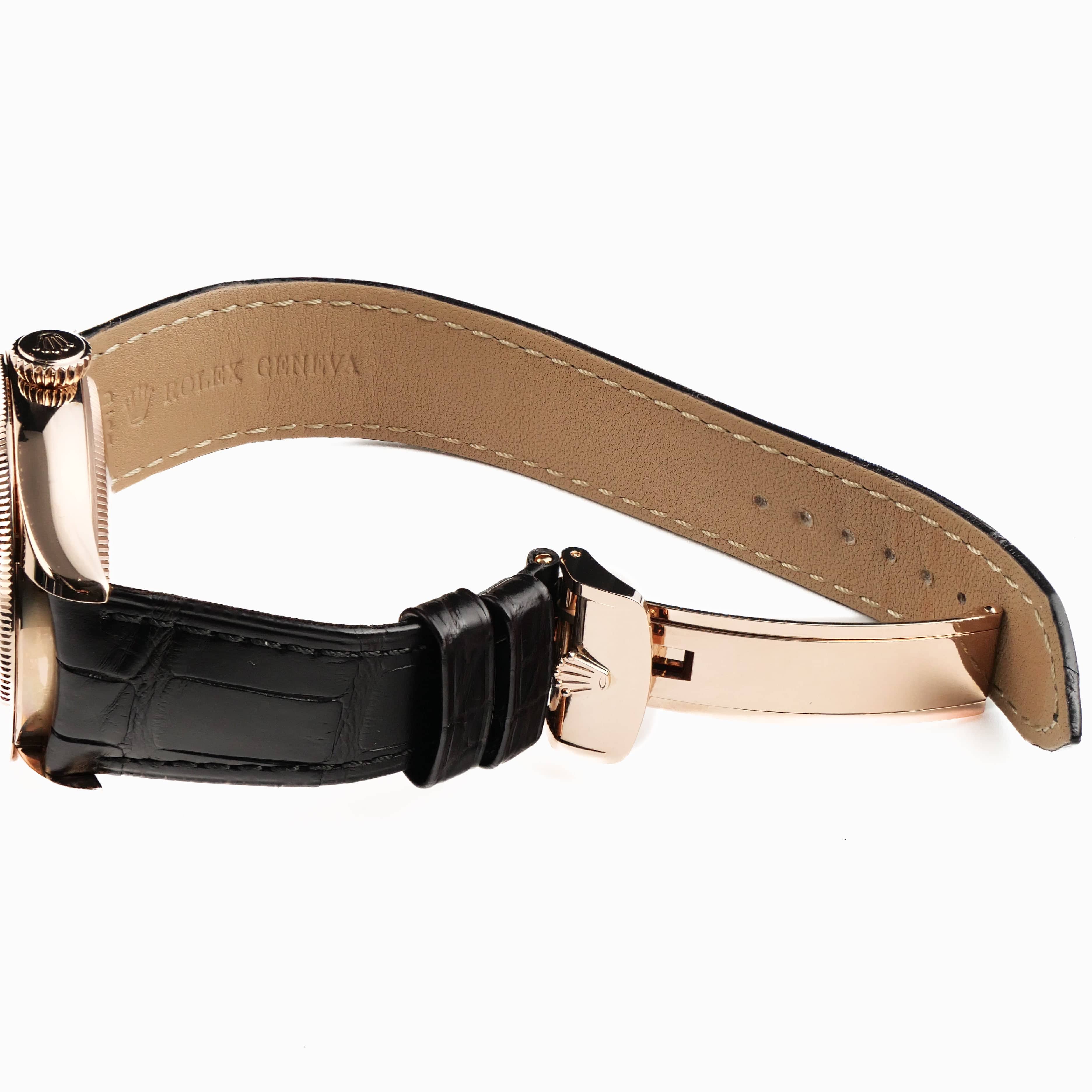 Rolex Cellini Moonphase 50535 Rose Gold White Dial (2021)