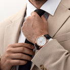 Rolex Cellini Time 50505-0021 Rose Gold White Dial