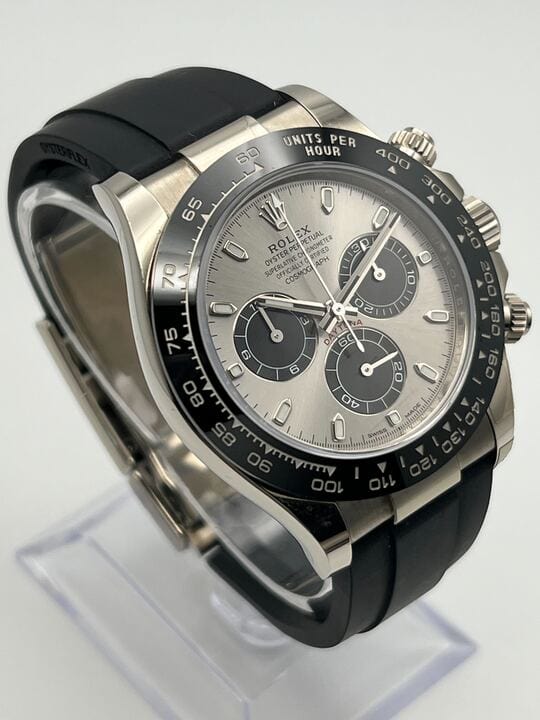 Rolex Cosmograph Daytona 116519LN White Gold Steel and Bright Black Dial (2021)