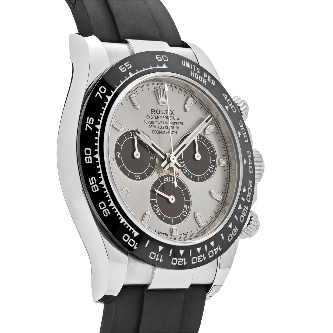 Rolex Cosmograph Daytona 116519LN White Gold Steel and Bright Black Dial (2021)