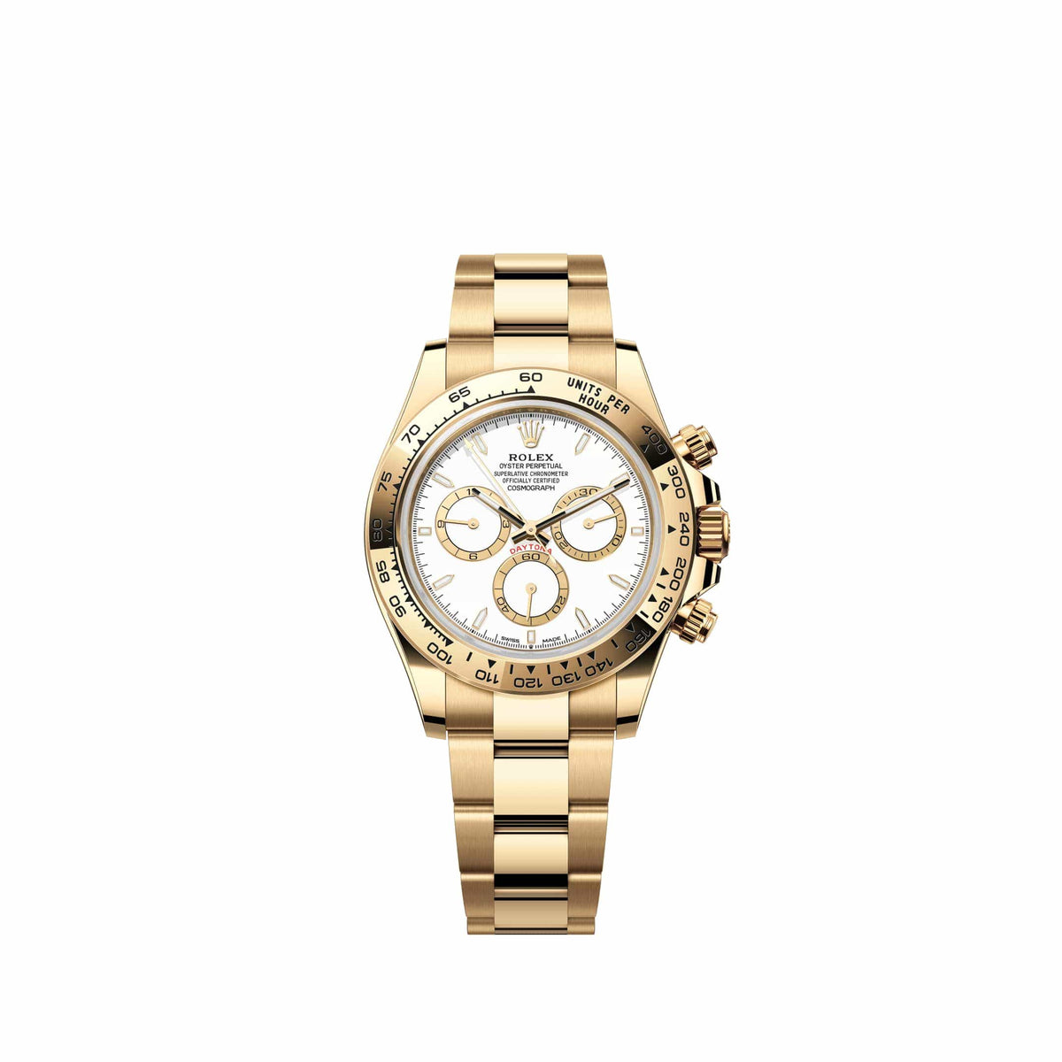 Rolex Cosmograph Daytona 126508 Yellow Gold White Dial Oyster (2026)