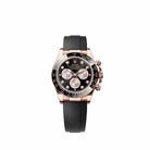 Rolex Cosmograph Daytona 126515LN Rose Gold Black and Sundust Diamond Dial Oysterflex (2026)