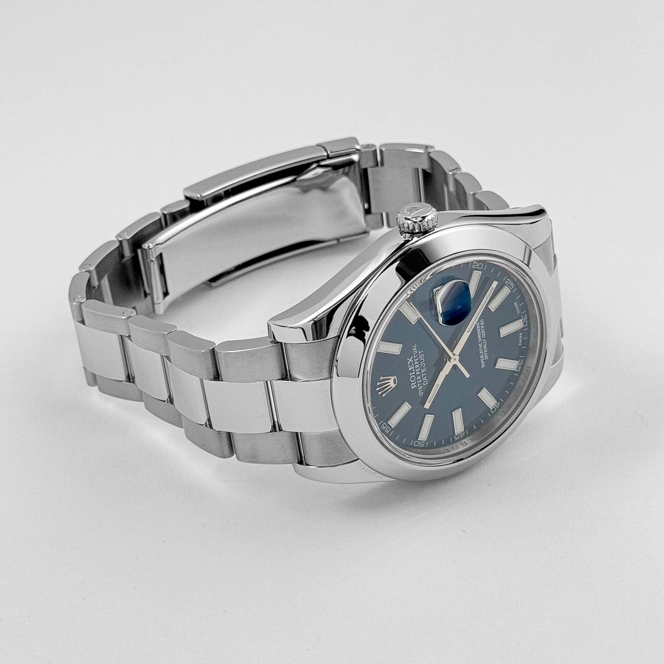 Rolex Datejust 116300 Stainless Steel Blue Dial Oyster (2014)