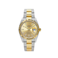 Thumbnail for Rolex Datejust 36 Yellow Gold & Stainless Steel Champagne Dial 126233 Wrist Aficionado
