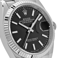 Thumbnail for Rolex Datejust 126234 White Gold Stainless Steel Black Dial Jubilee (2022)