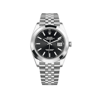Thumbnail for Rolex Datejust 126300 Stainless Steel Black Dial Jubilee (2020)
