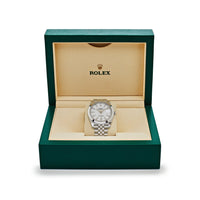 Thumbnail for Rolex Datejust 126300 Stainless Steel White Dial Jubilee (2024)