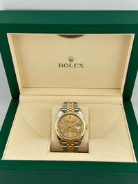 Thumbnail for Rolex Datejust 126333 Yellow Gold Stainless Steel Champagne Dial Jubilee (2022)