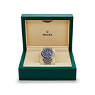 Rolex Datejust Blue Fluted Motif Dial Stainless Steel 126334 Wrist Aficionado