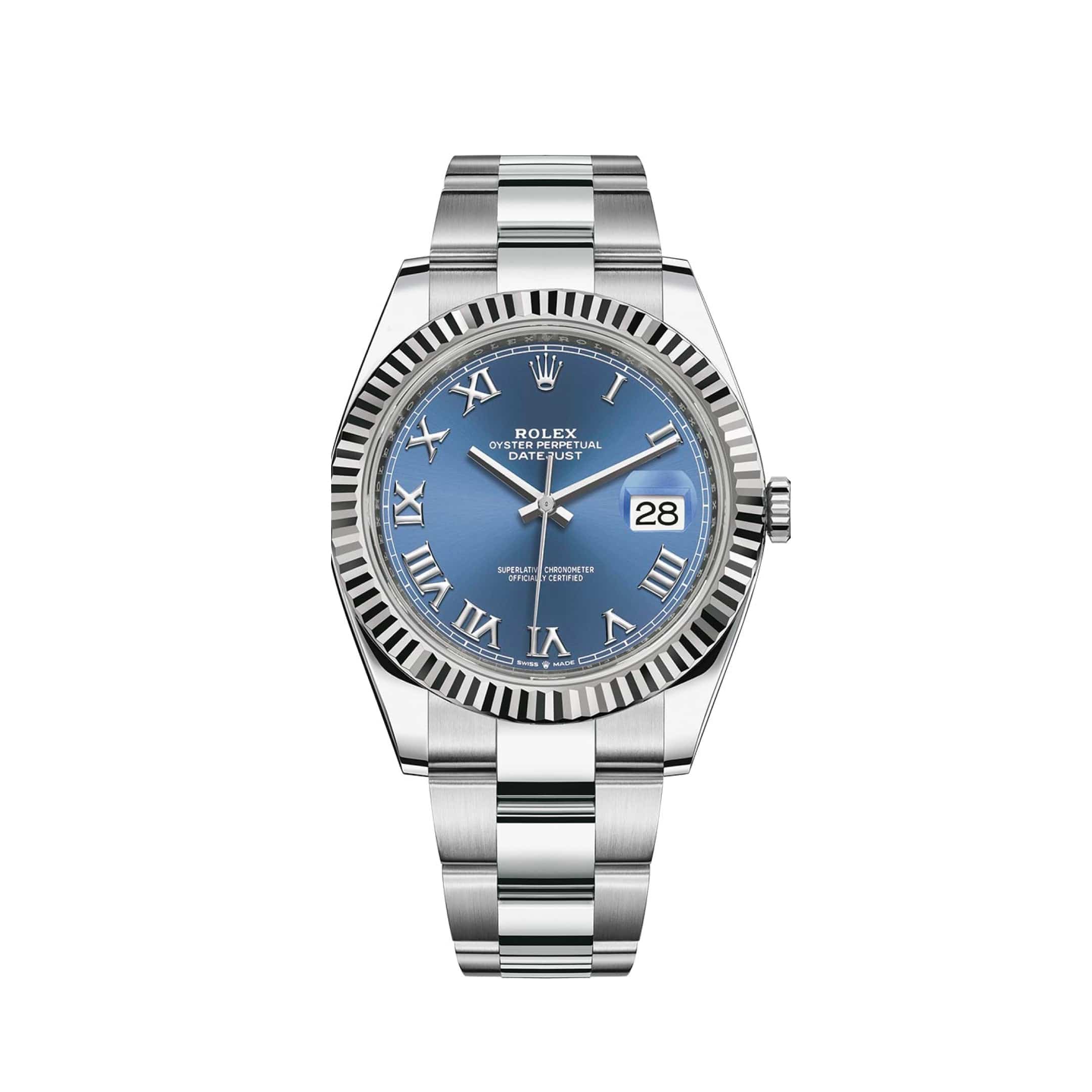 Rolex Datejust 126334 Stainless Steel White Dial Blue Dial (2021)