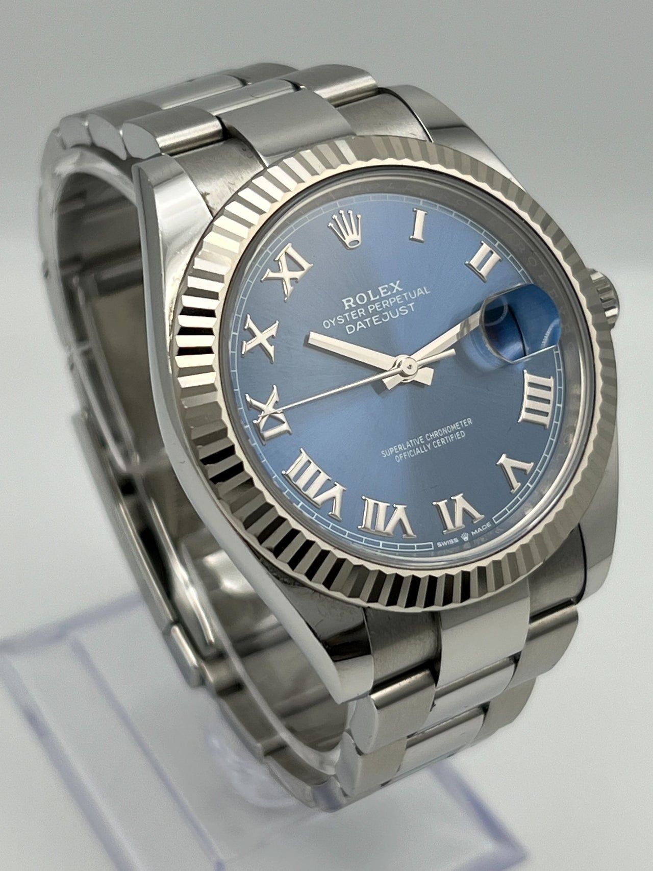 Rolex Datejust 126334 Stainless Steel White Dial Blue Dial (2021)