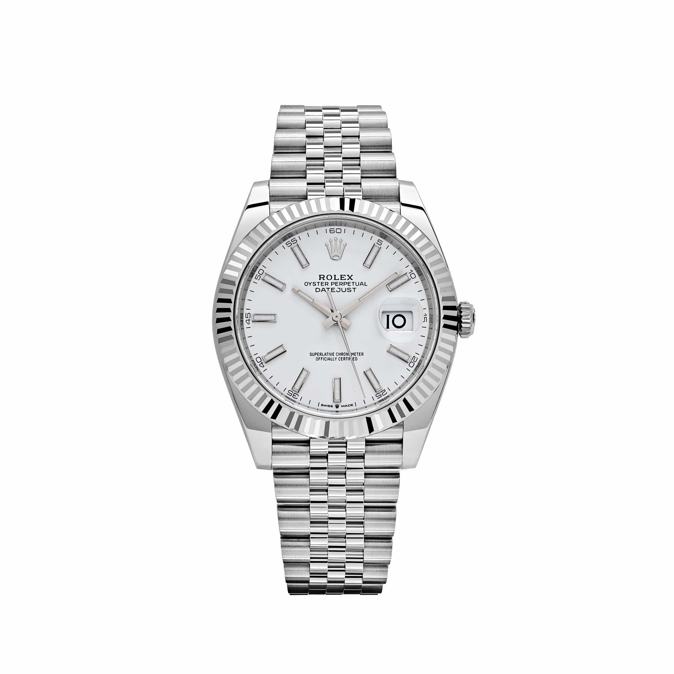 Rolex Datejust 126334 Stainless Steel White Dial Jubilee (2024)