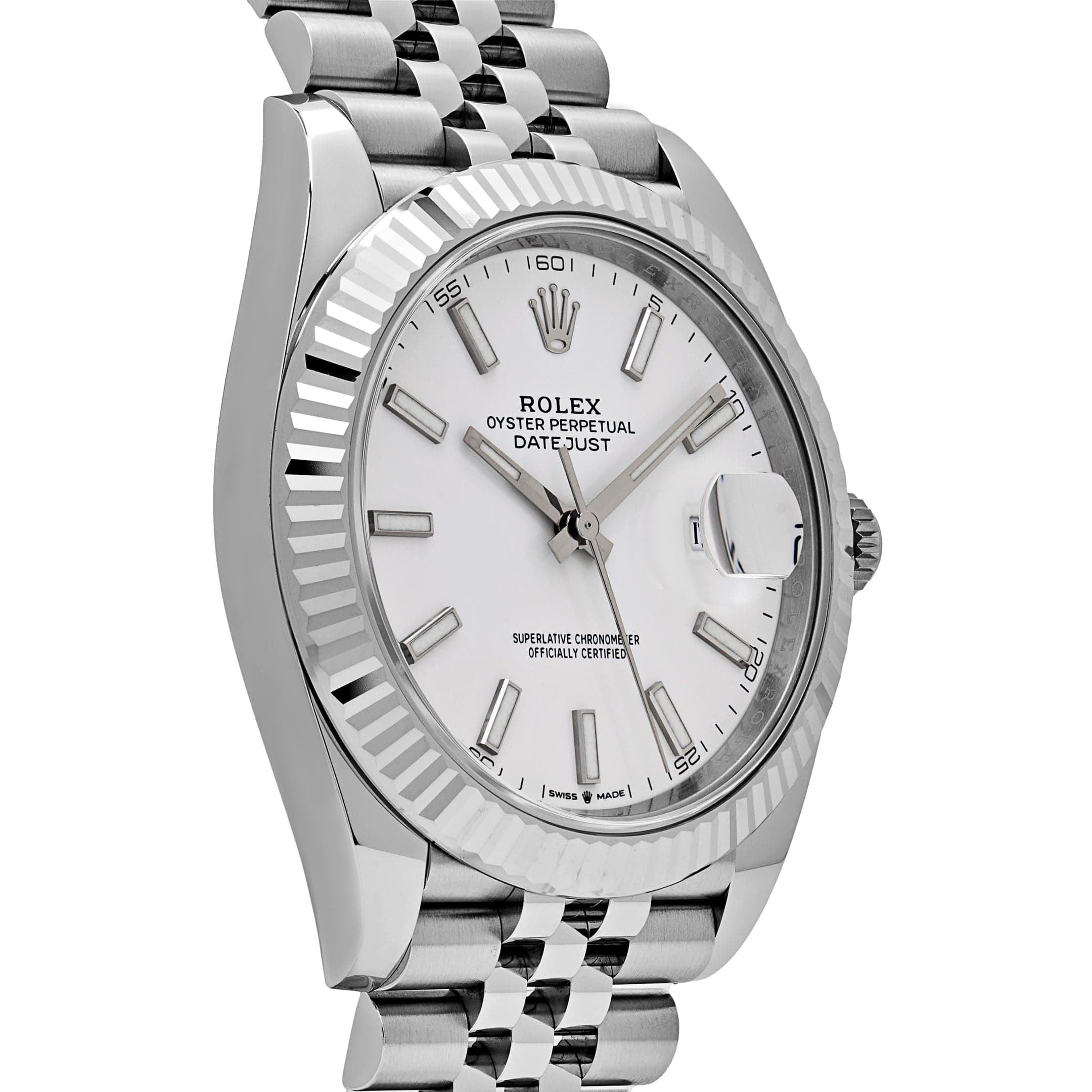 Rolex Datejust 126334 Stainless Steel White Dial Jubilee (2024)