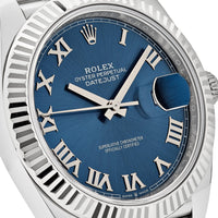 Thumbnail for Rolex Datejust 126334 Stainless Steel White Gold Blue Dial Jubilee (2022)