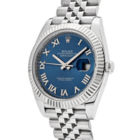 Thumbnail for Rolex Datejust 126334 Stainless Steel White Gold Blue Dial Jubilee (2022)