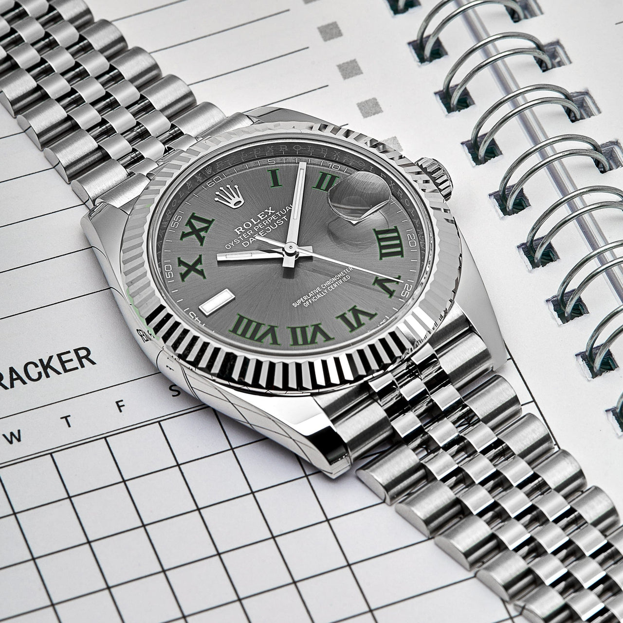 Rolex Datejust 126334 'Wimbledon' Stainless Steel Slate Dial Jubilee (2024)