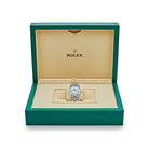 Rolex Datejust 128396TBR Platinum Ice Blue Dial Diamond Bezel (2024)