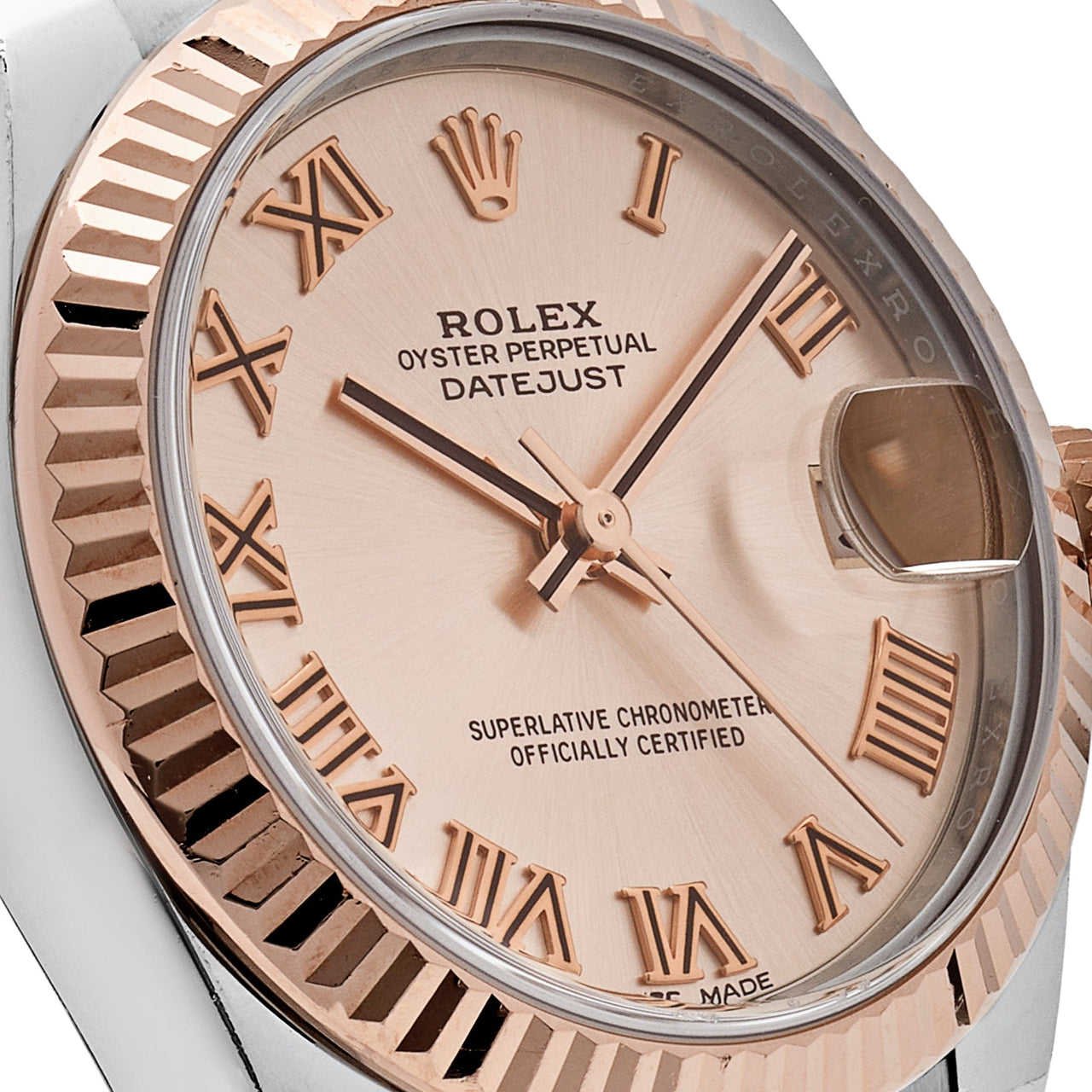 Rolex Datejust 178271 Rose Gold Stainless Steel Sundust Dial (2020)