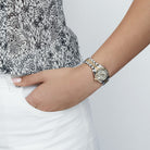 Rolex Datejust 179173 'Ladies' Stainless Steel Yellow Gold Ivory Pyramid Roman Numerals Dial Jubilee (2005)