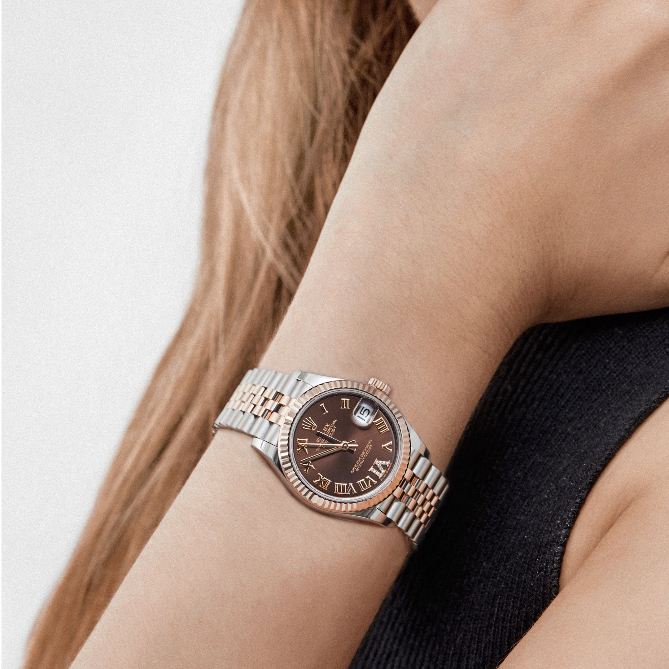 【ROSE様】専用 Rolex Datejust 31 278271 'Ladies' Rose Gold Stainless Steel Roman