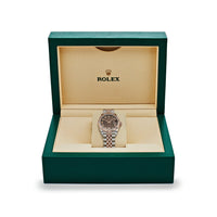 Thumbnail for Rolex Datejust 278271 Rose Gold Stainless Steel Roman Chocolate Dial Jubilee (2021)