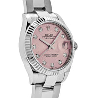 Thumbnail for Rolex Datejust 278274 Stainless Steel Pink Diamond Dial